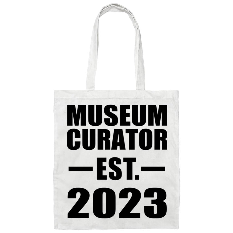 Museum Curator Established EST. 2023 - Tote Bag White