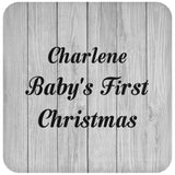 Charlene Baby's First Christmas - Drink Coaster F