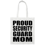 Proud Security Guard Mom - Tote Bag White