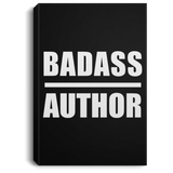 Badass Author - Canvas Portrait