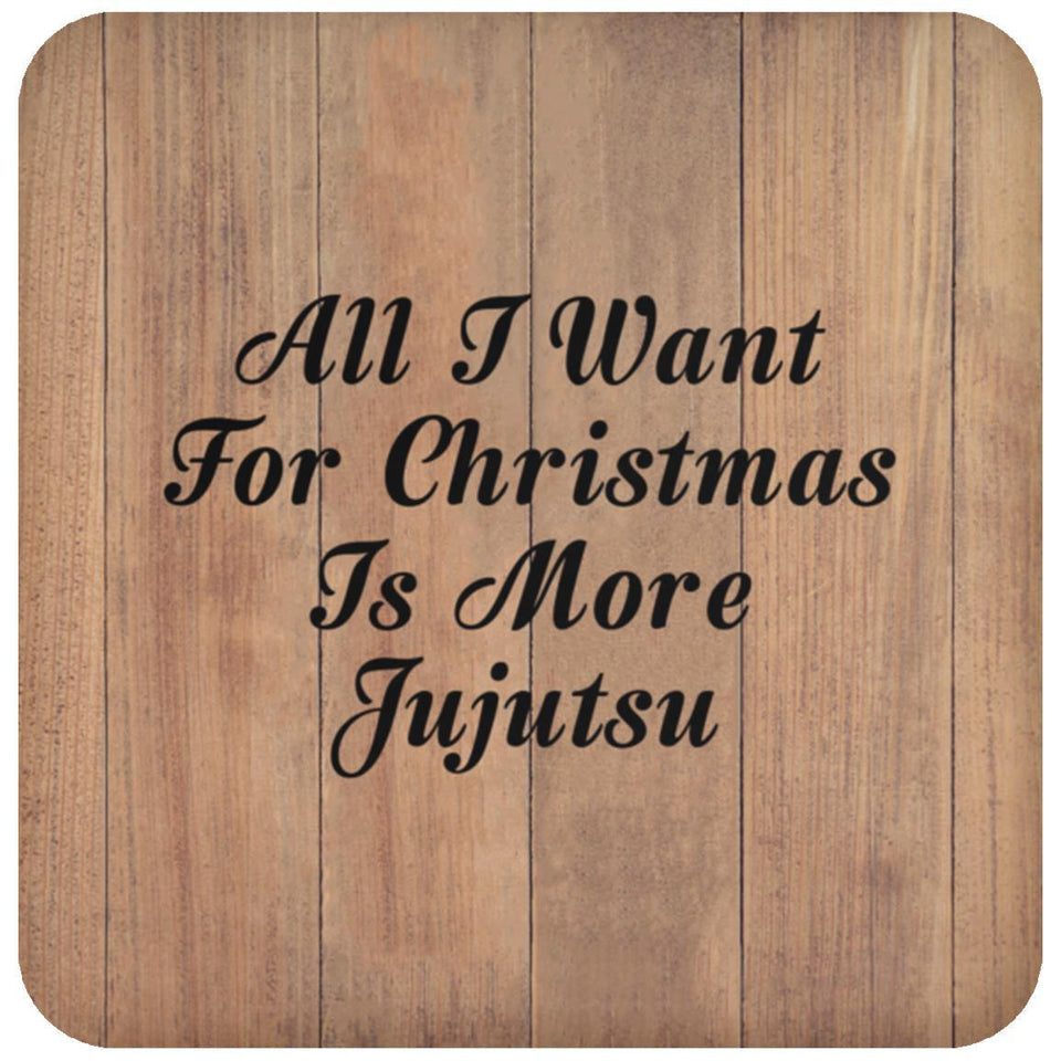 All I Want For Christmas Is More Jujutsu - Drink Coaster C
