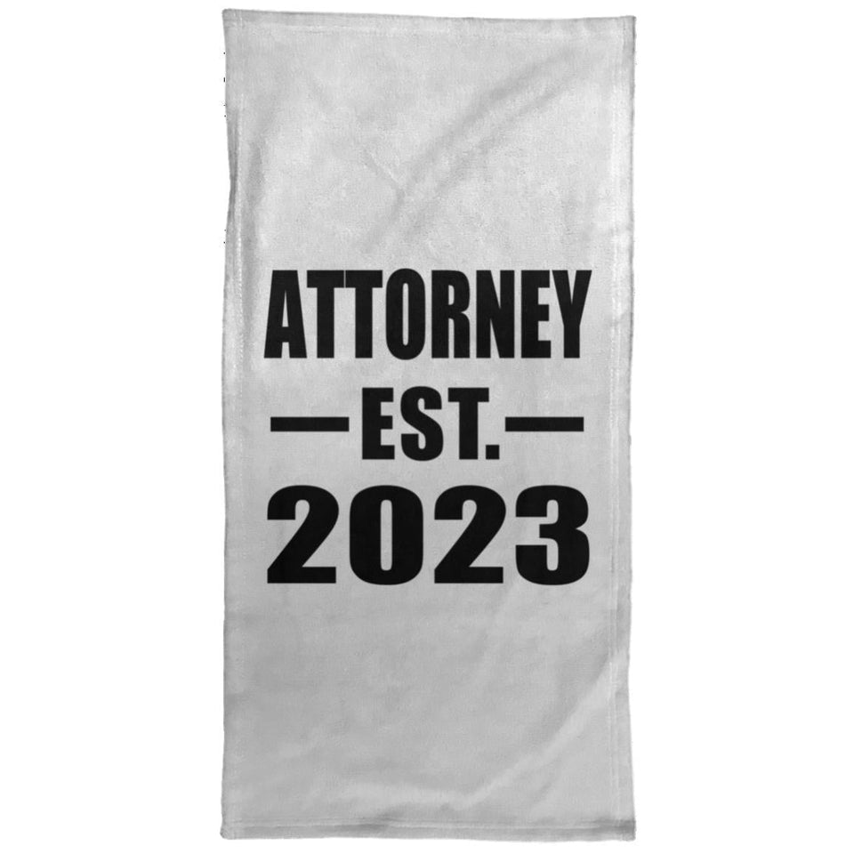 Attorney Established EST. 2023 - Hand Towel