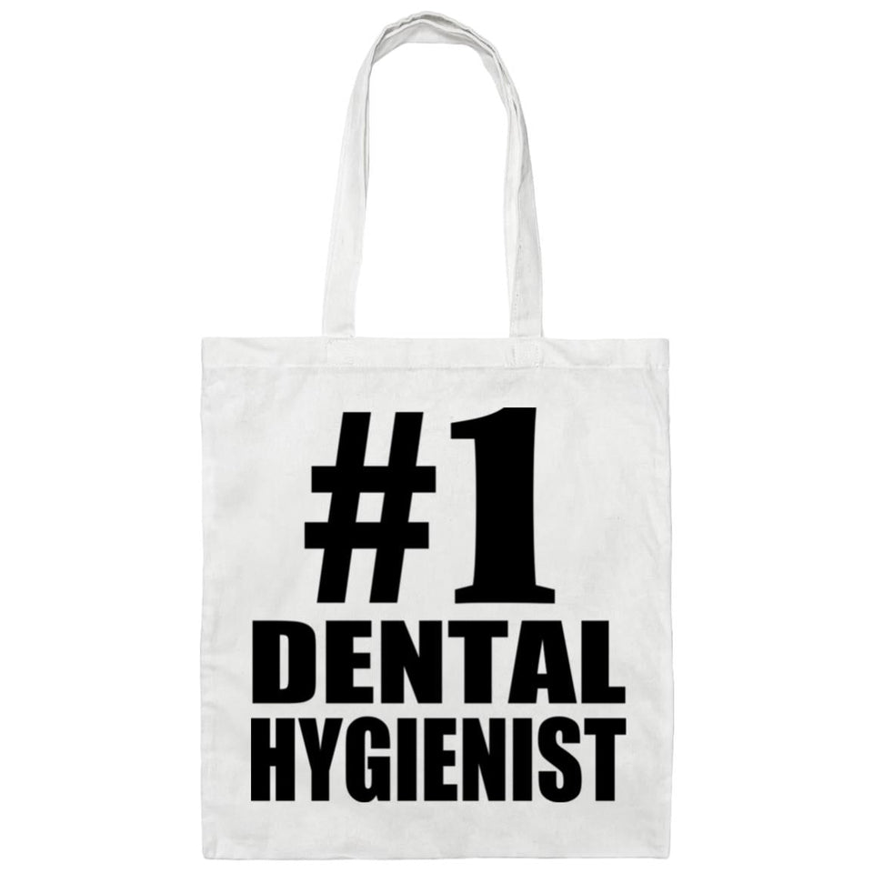 Number One #1 Dental Hygienist - Tote Bag White