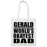 Gerald World's Okayest Dad - Tote Bag White