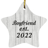 Boyfriend Established Est. 2022 - Star Ornament F