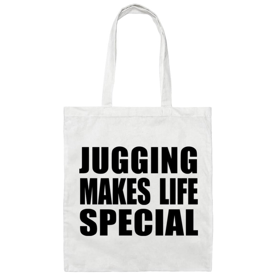 Jugging Makes Life Special - Tote Bag White