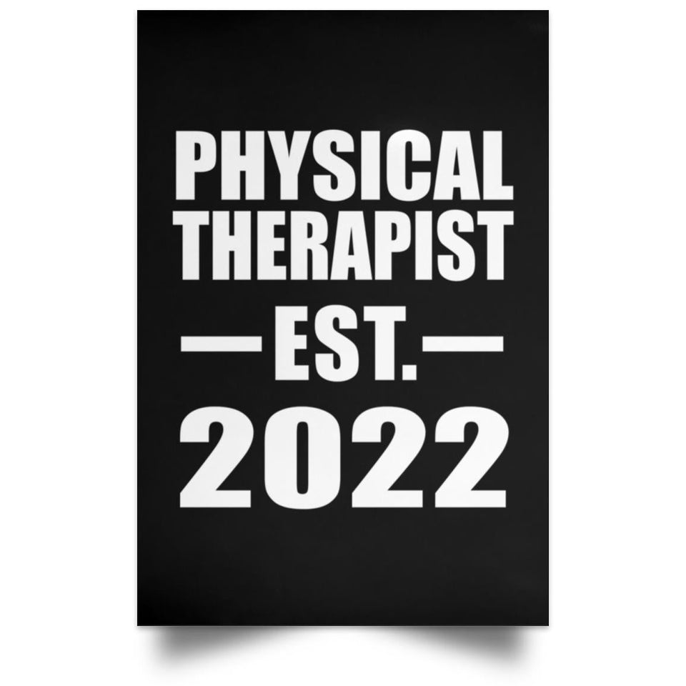 Physical Therapist Established EST. 2022 - Poster Portrait