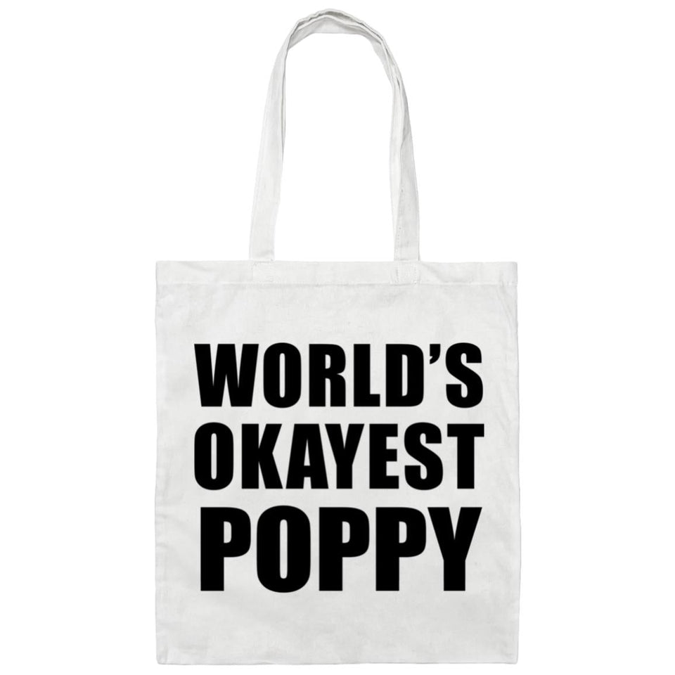 World's Okayest Poppy - Tote Bag White