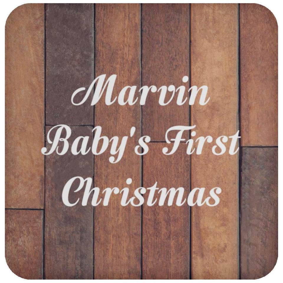 Marvin Baby's First Christmas - Drink Coaster E