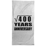 20th Anniversary Square Root of 400 Years Anniversary - Hand Towel