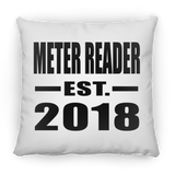 Meter Reader Established EST. 2018 - Throw Pillow