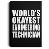 World's Okayest Engineering Technician - Canvas Portrait