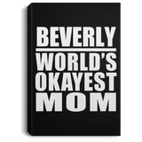 Beverly World's Okayest Mom - Canvas Portrait