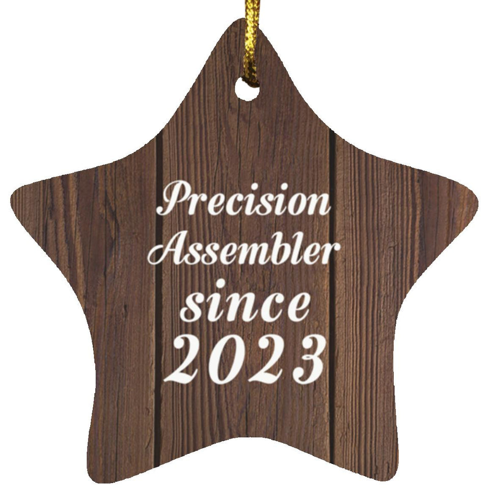 Precision Assembler Since 2023 - Star Ornament D