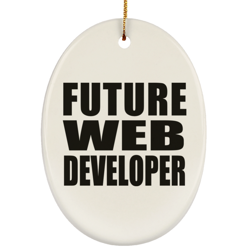 Future Web Developer - Oval Ornament