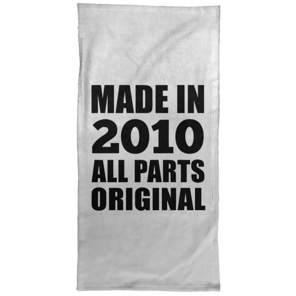 14th Birthday Made in 2010 All Parts Original - Hand Towel