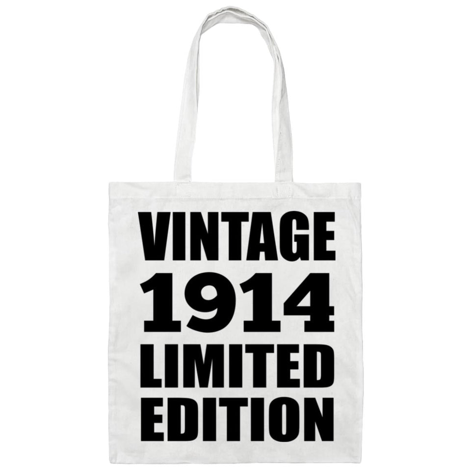 110th Birthday Vintage 1914 Limited Edition - Tote Bag White