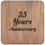 35th Anniversary 35 Years Anniversary - Drink Coaster C