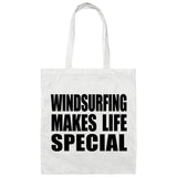 Windsurfing Makes Life Special - Tote Bag White