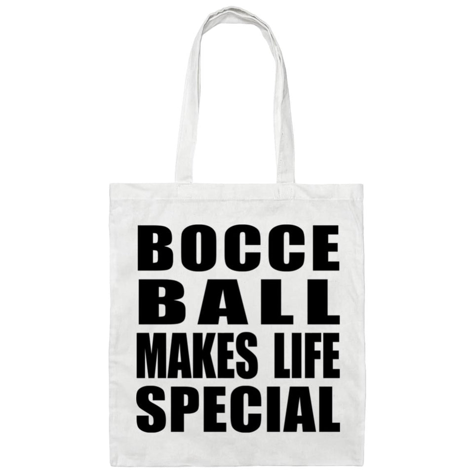 Bocce Ball Makes Life Special - Tote Bag White