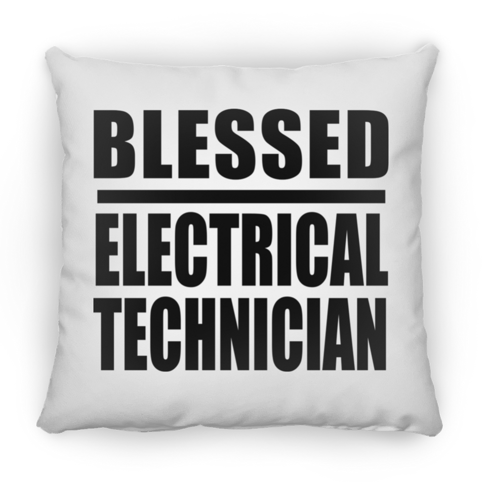 Blessed Electrical Technician - Throw Pillow
