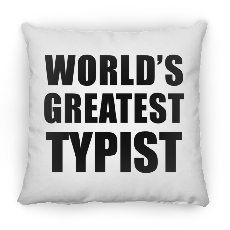 World's Greatest Typist - Throw Pillow