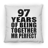 97th Anniversary 97 Years Of Being Mr Perfect - Throw Pillow