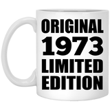 51st Birthday Original 1973 Limited Edition - 11oz Coffee Mug