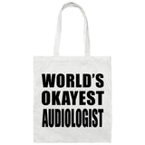World's Okayest Audiologist - Tote Bag White