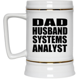 Dad Husband Systems Analyst - Beer Stein