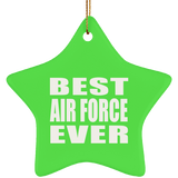 Best Air Force Ever - Star Ornament