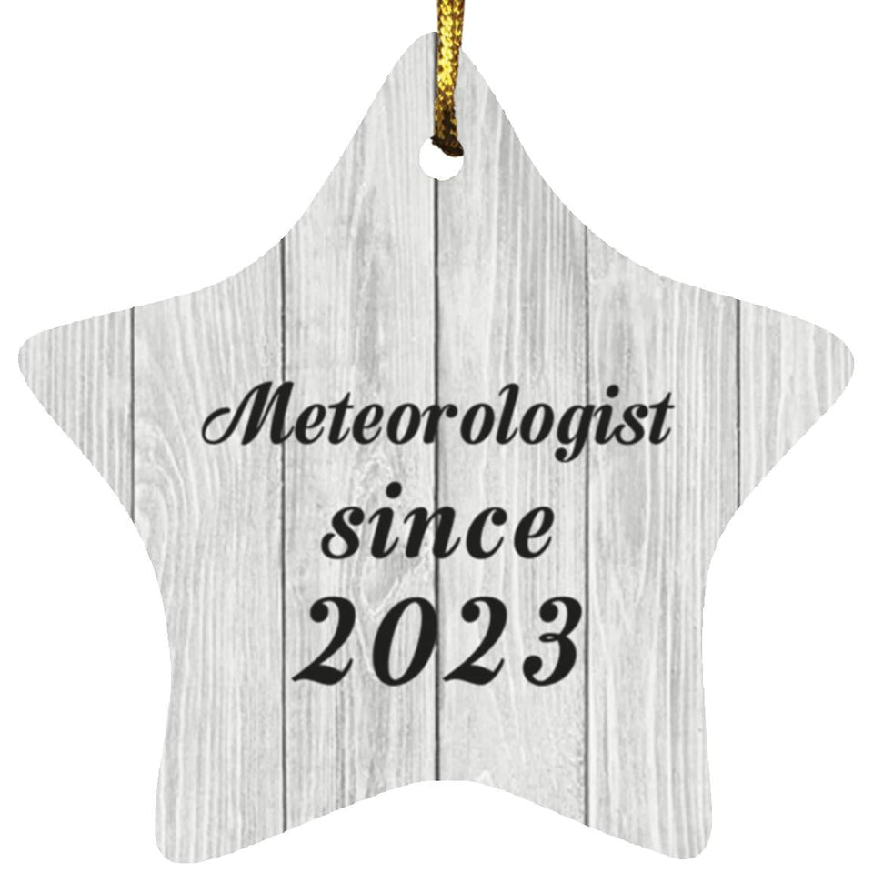 Meteorologist Since 2023 - Star Ornament F