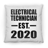 Electrical Technician Established EST. 2020 - Throw Pillow