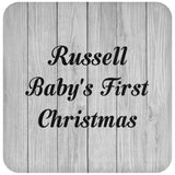 Russell Baby's First Christmas - Drink Coaster F