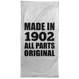 122nd Birthday Made in 1902 All Parts Original - Hand Towel