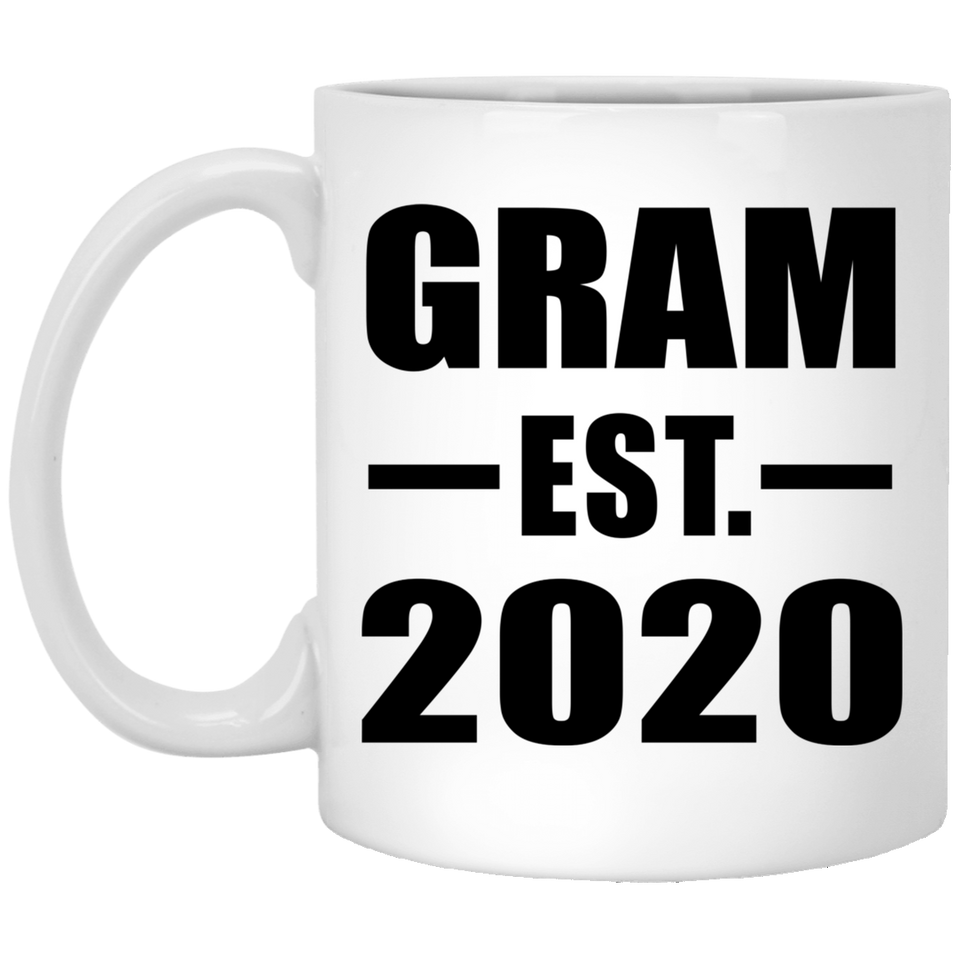 Gram Established EST. 2020 - 11oz Coffee Mug