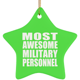 Most Awesome Military Personnel - Star Ornament