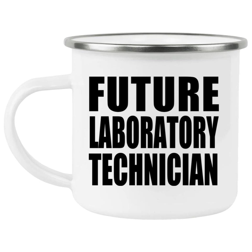 Future Laboratory Technician - 12oz Camping Mug