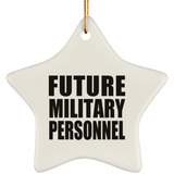 Future Military Personnel - Star Ornament