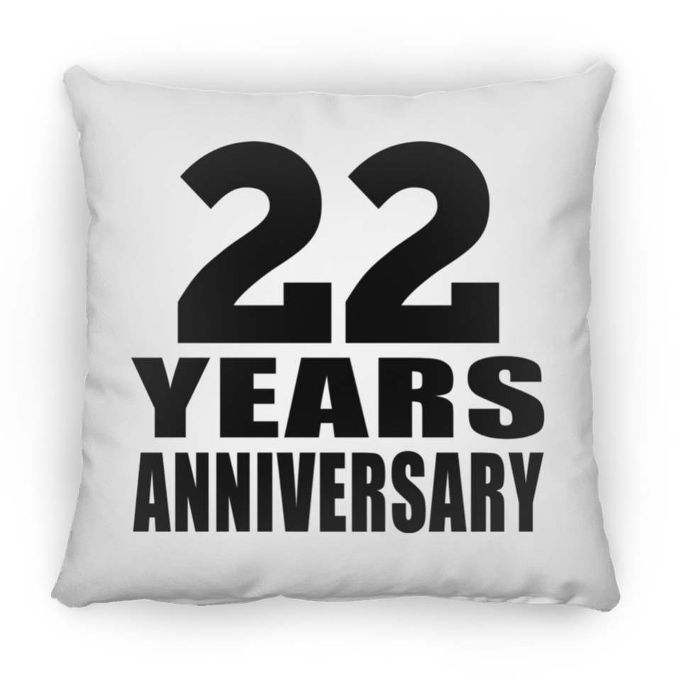 22nd Anniversary 22 Years - Throw Pillow