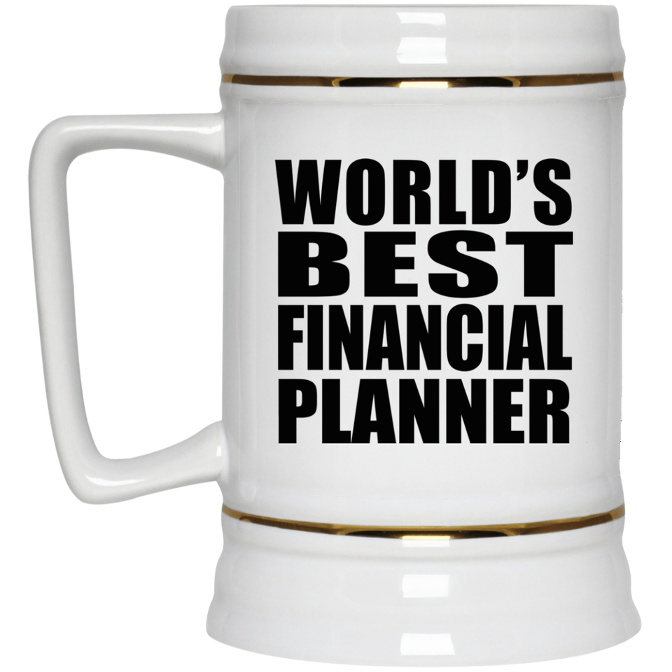 World's Best Financial Planner - Beer Stein