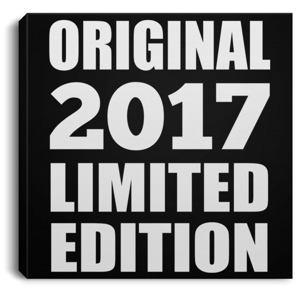 7th Birthday Original 2017 Limited Edition - Canvas Square