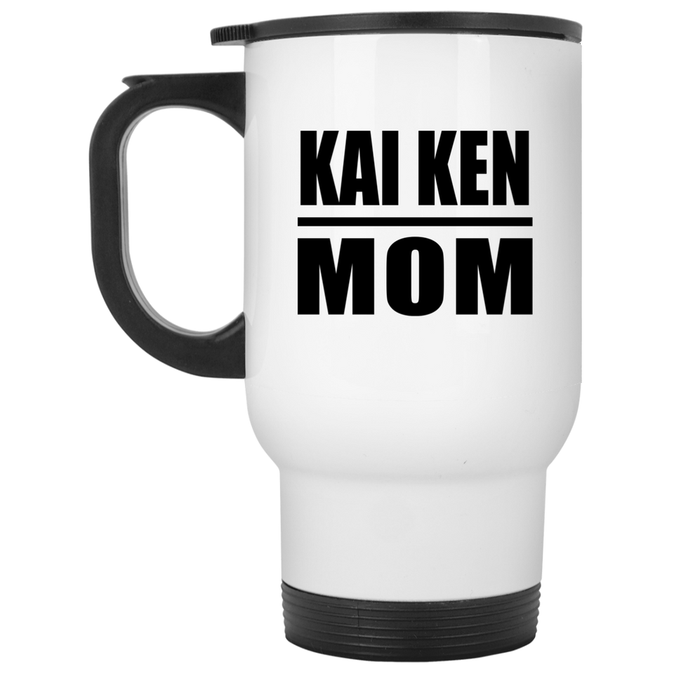 Kai Ken Mom - White Travel Mug