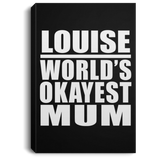 Louise World's Okayest Mum - Canvas Portrait