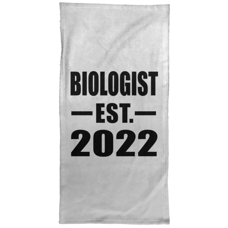 Biologist Established EST. 2022 - Hand Towel