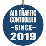 Air Traffic Controller Since 2019 - Circle Ornament