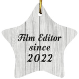 Film Editor Since 2022 - Star Ornament F