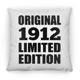 112th Birthday Original 1912 Limited Edition - Throw Pillow