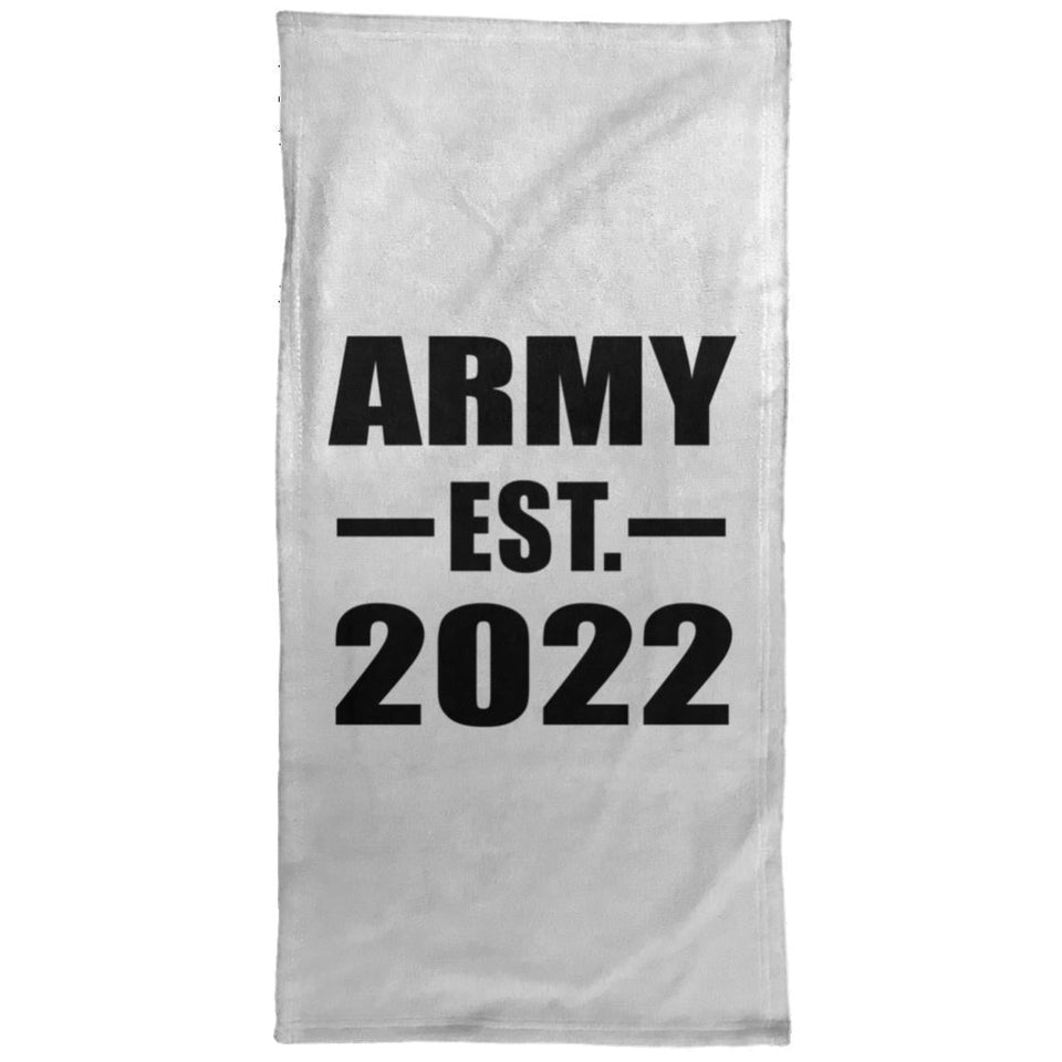 Army Established EST. 2022 - Hand Towel