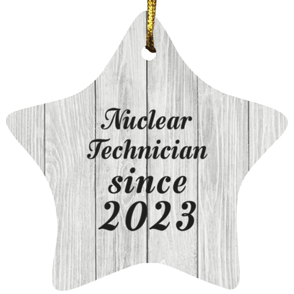 Nuclear Technician Since 2023 - Star Ornament F